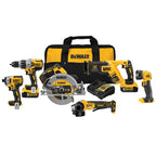 ENSEMBLE DE 6 OUTILS BRUSHLESS 20V MAX XR ( 5.0AH )