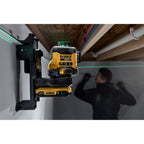NIVEAU LASER VERT AUTOMATIQUE 3 LIGNES 360° 12V/20V