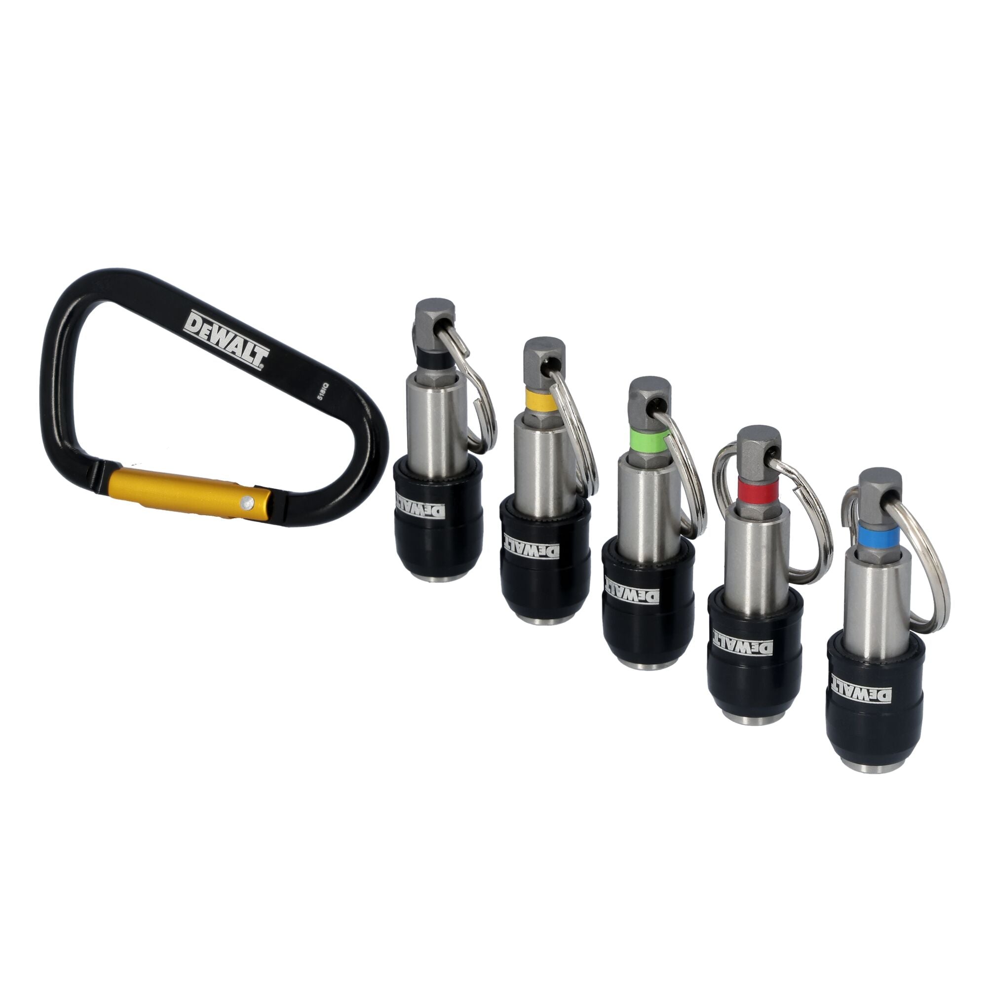 PORTE-EMBOUTS 1/4'' 5 MCX AVEC MOUSQUETON