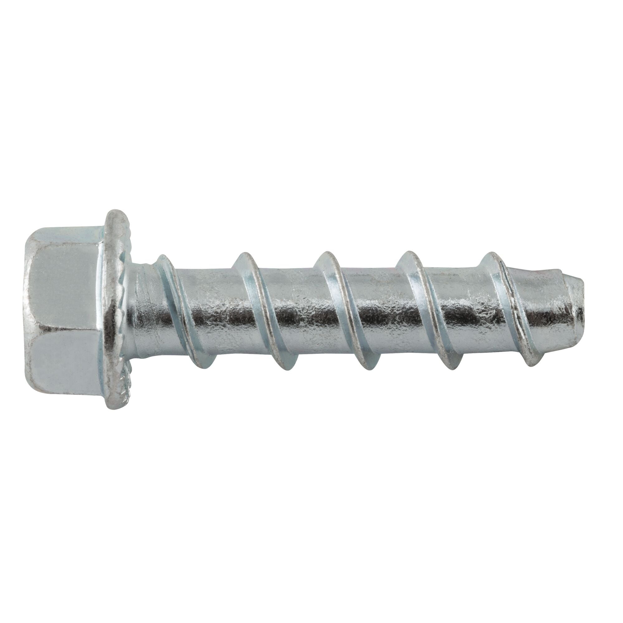 HEX. ANCHOR SCREW 1/4'' X 1-1/4'' SCREW-BOLT ZINC (BOX 100)