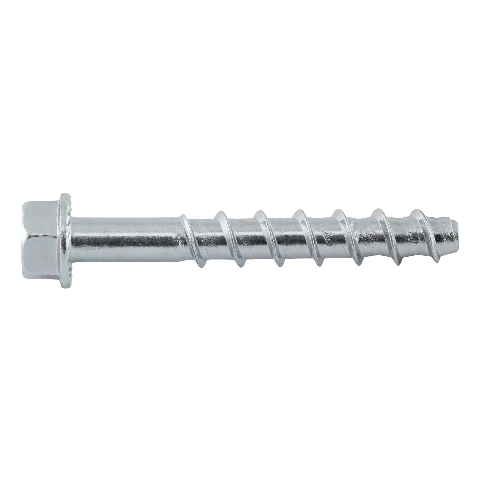 HEX ANCHOR SCREW 1/4" X 2-1/4" ZINC (BOX 100)