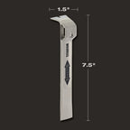 BARRE DE VITRAGE 3.2OZ EN TITANE MULTI-USAGE 7.5''