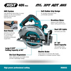 SCIE CIRCULAIRE 7-1/4'' XGT 40V BRUSHLESS AWS