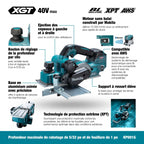 40V XGT BRUSHLESS 3-1/4'' PLANER