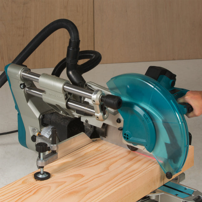 SCIE À ONGLETS 12'' COMBINÉS À COULISSE AVEC LASER