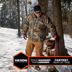 ENSEMBLE MANTEAU CHAUFFANT HEXON M12 ( CAMO - XLARGE )