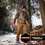 ENSEMBLE MANTEAU CHAUFFANT HEXON M12 ( CAMO - XLARGE )