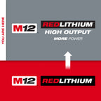 BATTERIE HIGH OUTPUT 2.5AH M12 REDLITHIUM CP2.5
