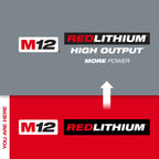 BATTERIE COMPACTE 3.0AH M12 REDLITHIUM CP3.0