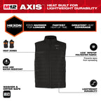 ENSEMBLE VESTE CHAUFFANTE AXIS HEXON M12 ( NOIR - MEDIUM )