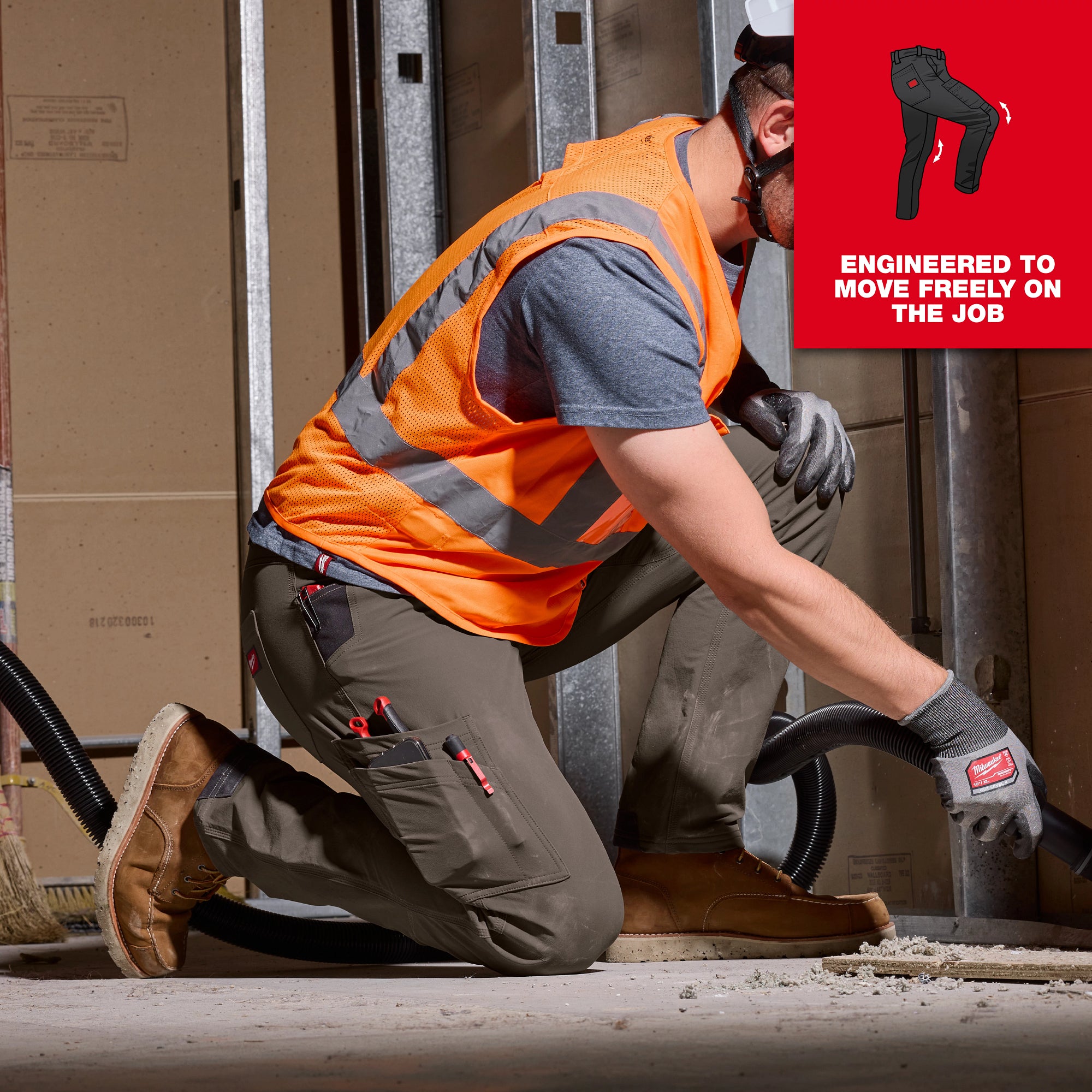 PANTALON DE TRAVAIL FREEFLEX NOIR ( 34 X 32 )