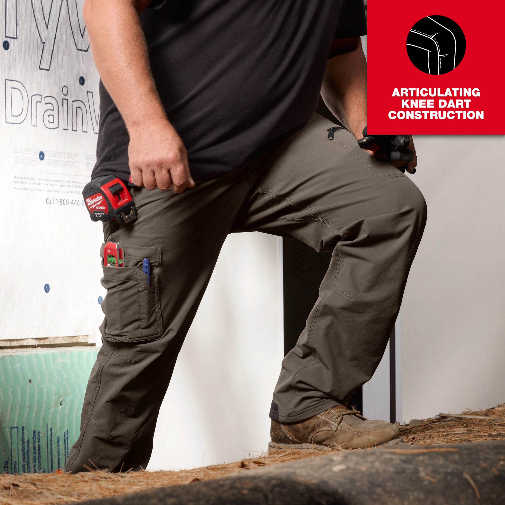 PANTALON DE TRAVAIL FREEFLEX NOIR ( 30 X 32 )
