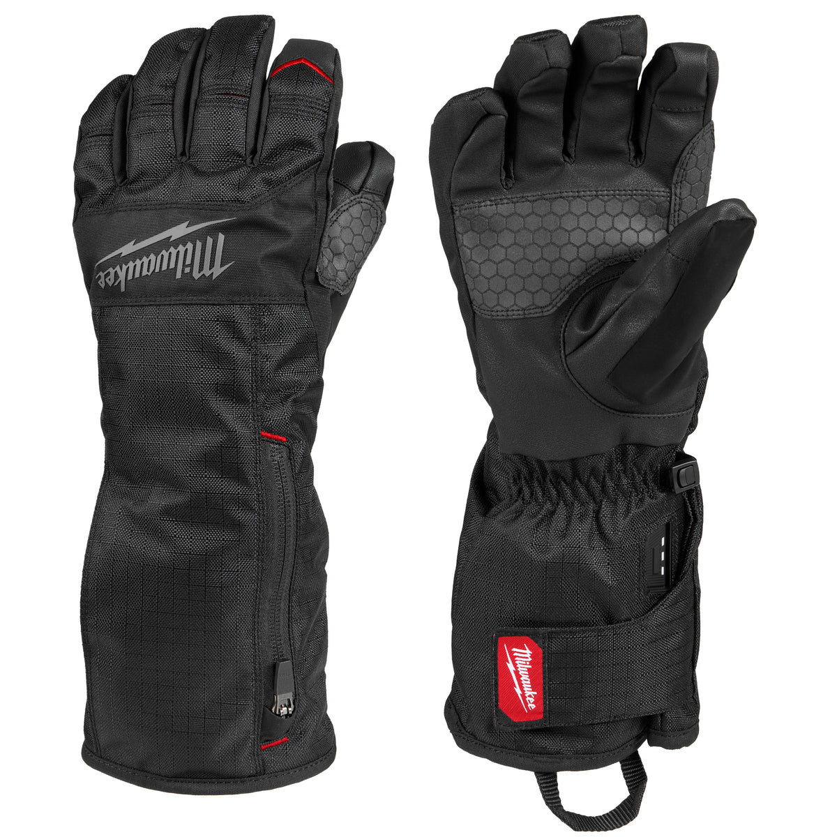 ENSEMBLE GANTS HIVER CHAUFFANT ( NOIR - LARGE )