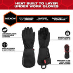 ENSEMBLE SOUS-GANTS HIVER CHAUFFANT ( NOIR - MEDIUM )