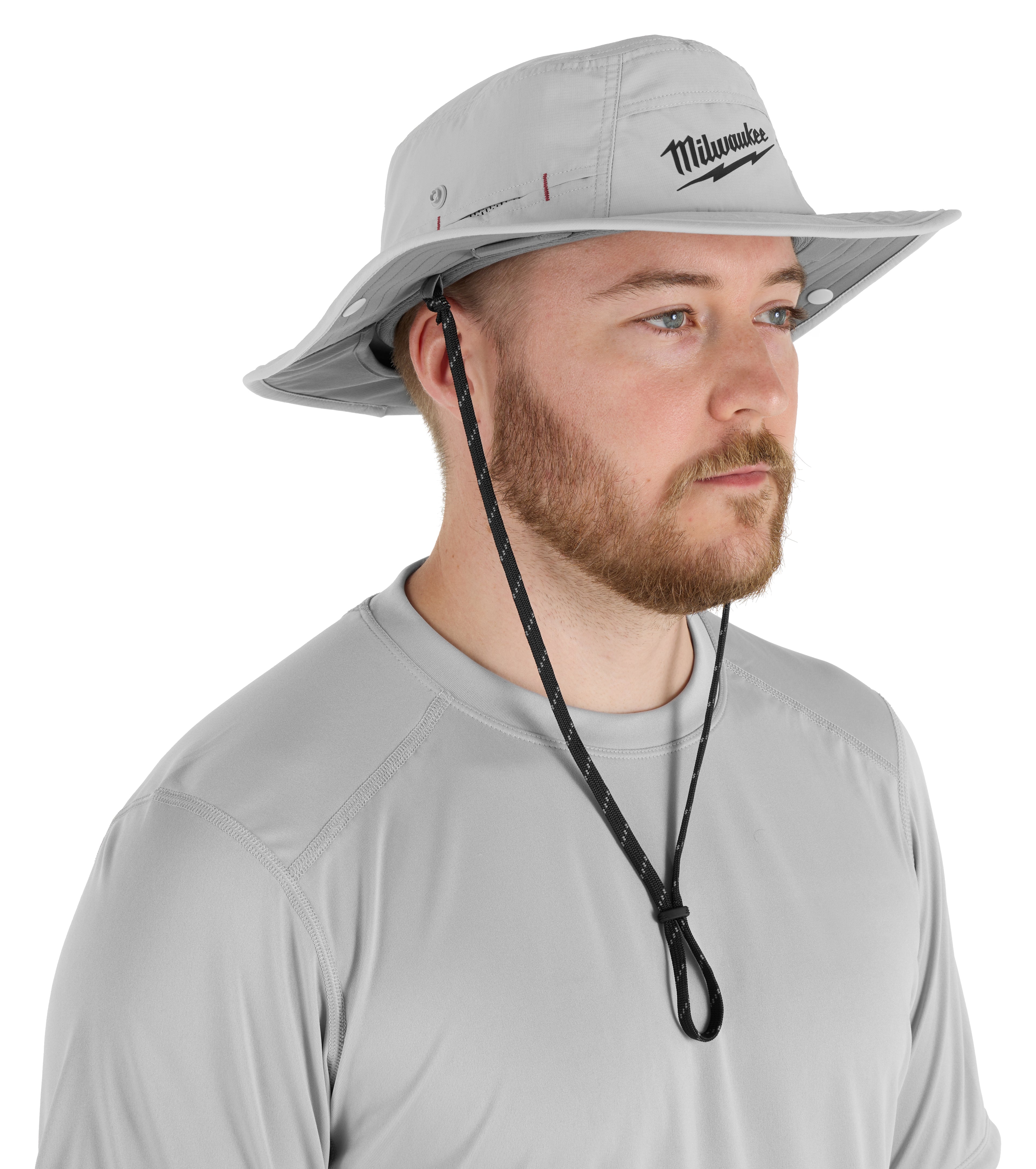CHAPEAU PARE-SOLEIL WORKSKIN GRIS ( S-M )