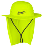CHAPEAU PARE-SOLEIL WORKSKIN JAUNE HAUTE VISIBILITÉ ( L-XL )