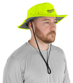 CHAPEAU PARE-SOLEIL WORKSKIN JAUNE HAUTE VISIBILITÉ ( L-XL )