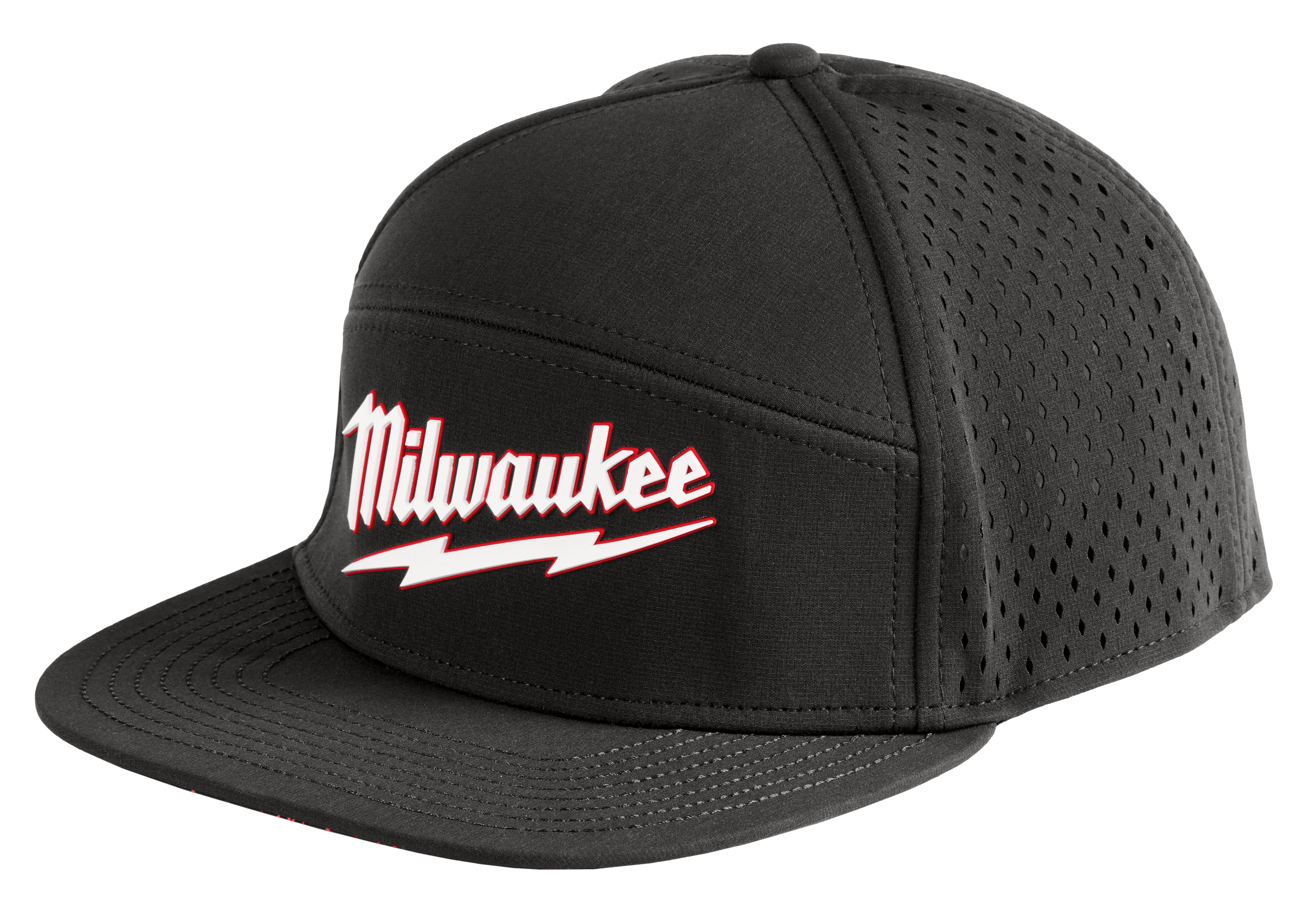 CASQUETTE SNAPBACK À PALETTE PLATE - NOIR
