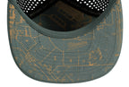 CASQUETTE SNAPBACK À PALETTE PLATE - VERT