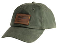 CASQUETTE AJUSTABLE EN TOILE CIRÉE - VERT