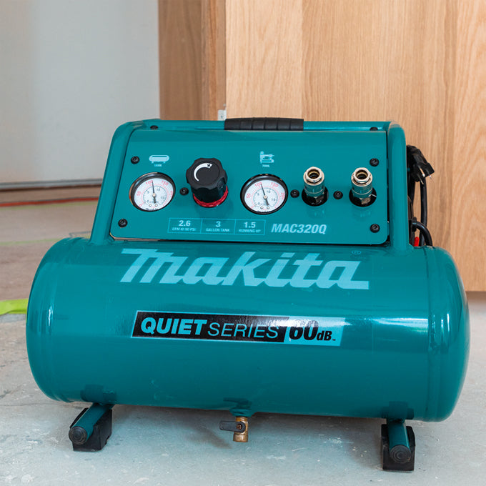 COMPRESSEUR 1.5HP 3 GALLONS SÉRIE SILENCIEUSE