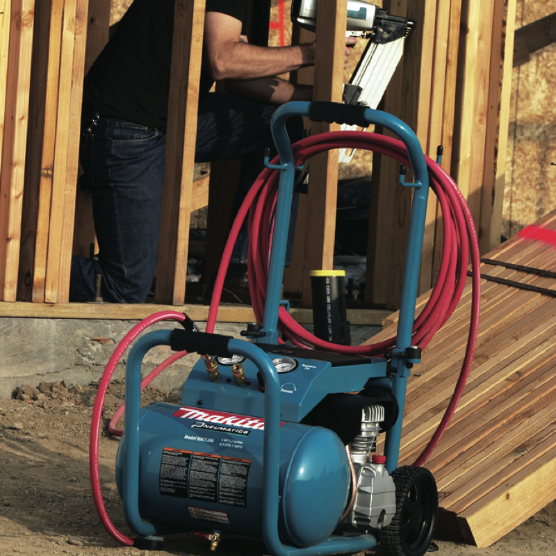 COMPRESSEUR 3HP 5.2 GALLONS SUR ROUES