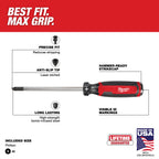 STAR SCREWDRIVER #2, 6'' WITH CUSHIONED HANDLE (USA)