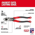 9" PLIERS WITH CUSHION GRIP (USA)
