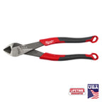 8" DIAGONAL CUTTING PLIERS WITH COMFORT GRIP (USA)