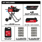 ENSEMBLE DE FILETEUSE DE TUYAUX MX FUEL (XC406)