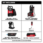 ENSEMBLE DE POMPE SUBMERSIBLE 2'' 1HP MX FUEL (XC8.0)