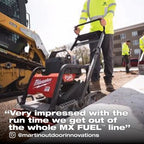 ENSEMBLE COMPACTEUR À PLAQUE 20'' MX FUEL (HD12.0)