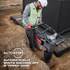 ENSEMBLE COMPACTEUR DE SOL 70KG MX FUEL (HD12.0)