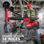MX FUEL CONCRETE CORE DRILL WITH STAND (HD12.0)