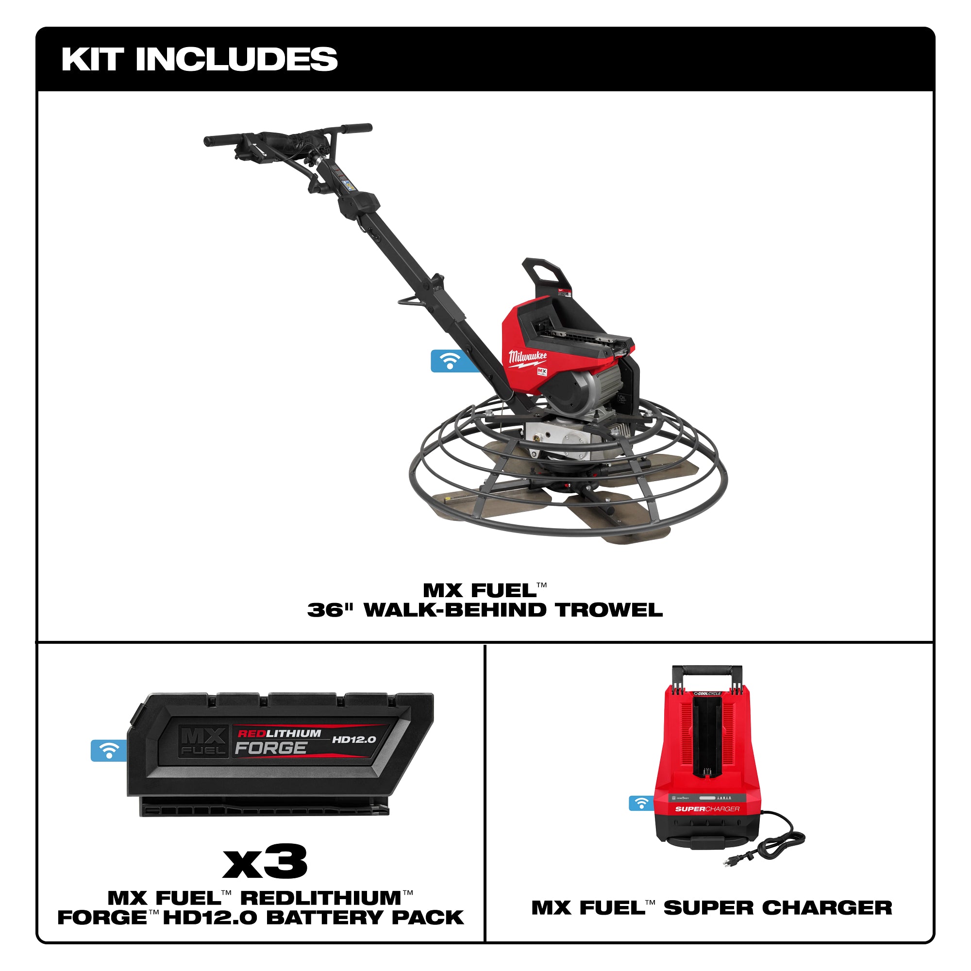 ENSEMBLE TRUELLE 36'' MX FUEL (HD12.0)