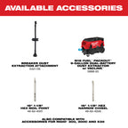ENSEMBLE MARTEAU À DÉMOLITION 1-1/8'' MX FUEL (XC406)