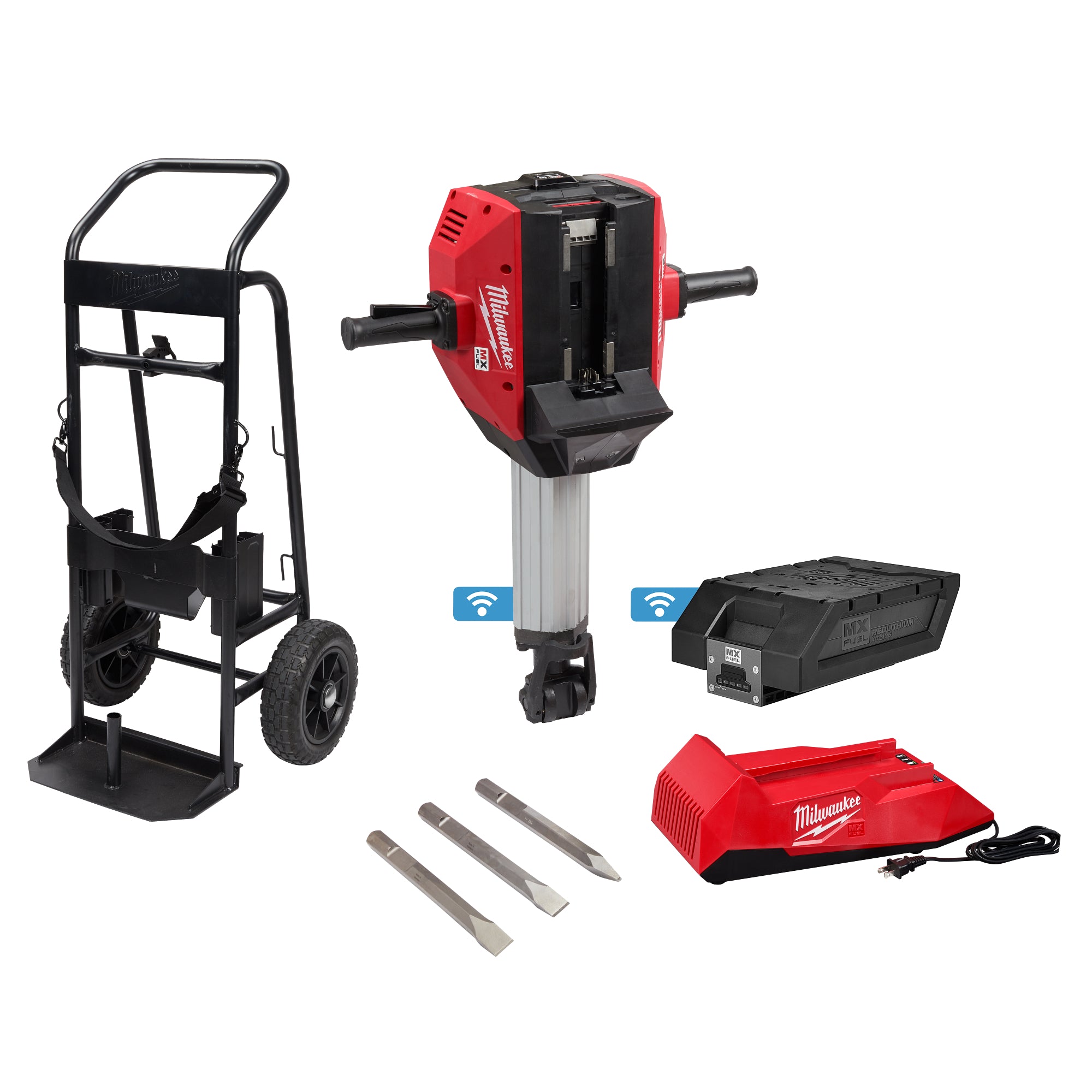 ENSEMBLE MARTEAU À DÉMOLITION 1-1/8'' MX FUEL (XC406)