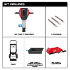 ENSEMBLE MARTEAU À DÉMOLITION 1-1/8'' MX FUEL (XC406)
