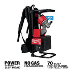 ENSEMBLE VIBREUR À BÉTON SAC À DOS MX FUEL (XC406)
