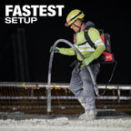 ENSEMBLE DE VIBREUR À BÉTON HF  VIBRATEUR/TÊTE MX FUEL XC8.0