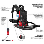ENSEMBLE DE VIBREUR À BÉTON HF  VIBRATEUR/TÊTE MX FUEL XC8.0