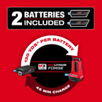 ENSEMBLE DE VIBREUR À BÉTON HF SAC À DOS MX FUEL (XC8.0)