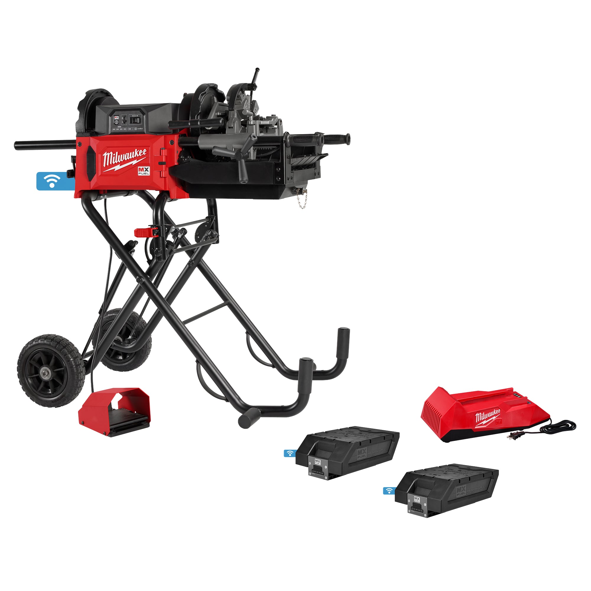 ENSEMBLE DE FILETEUSE DE TUYAUX MX FUEL (XC406)