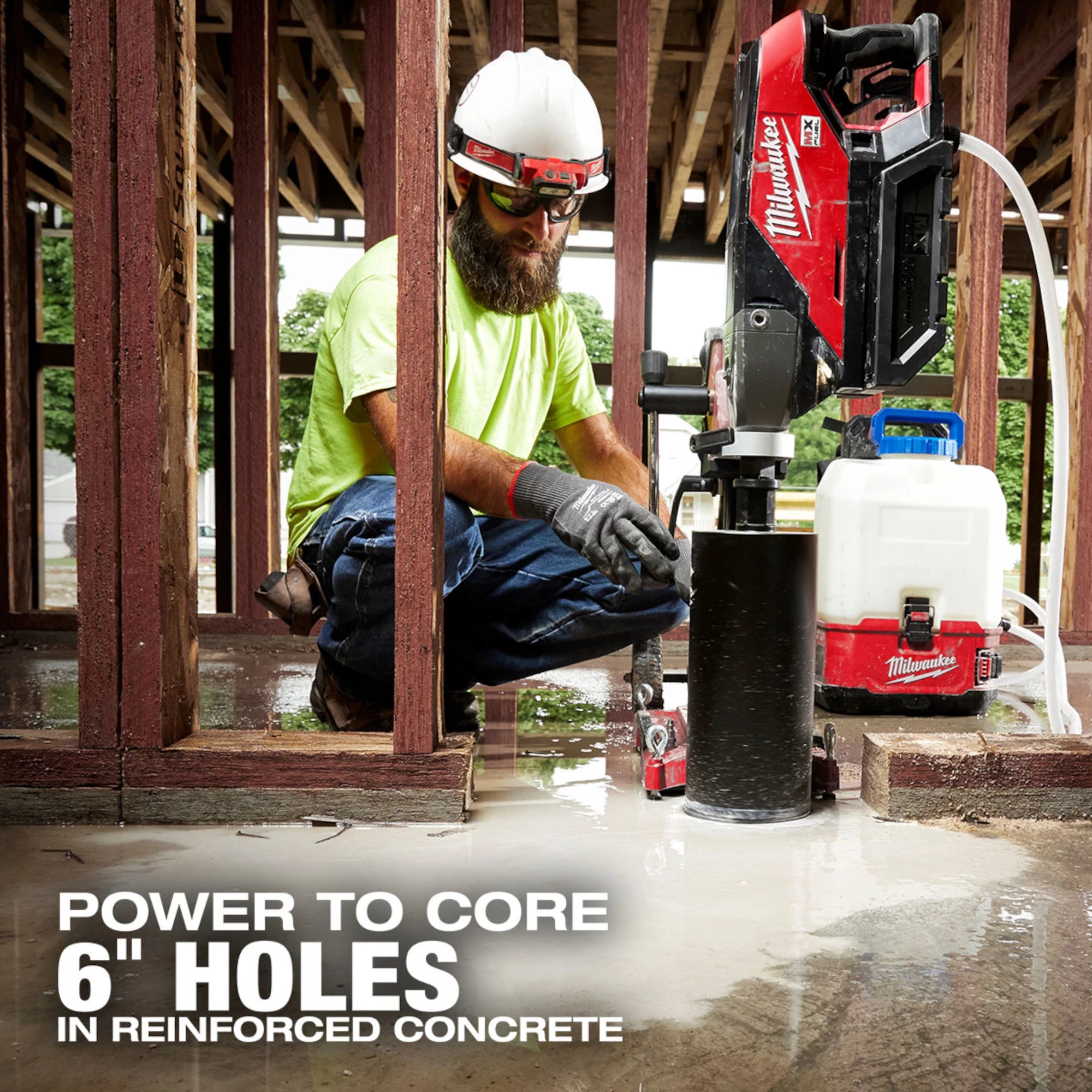 MX FUEL Handheld Concrete Coring Drill Kit (XC406)