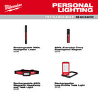 LAMPE-STYLO 250 LUMENS AVEC LASER RECHARGEABLE USB