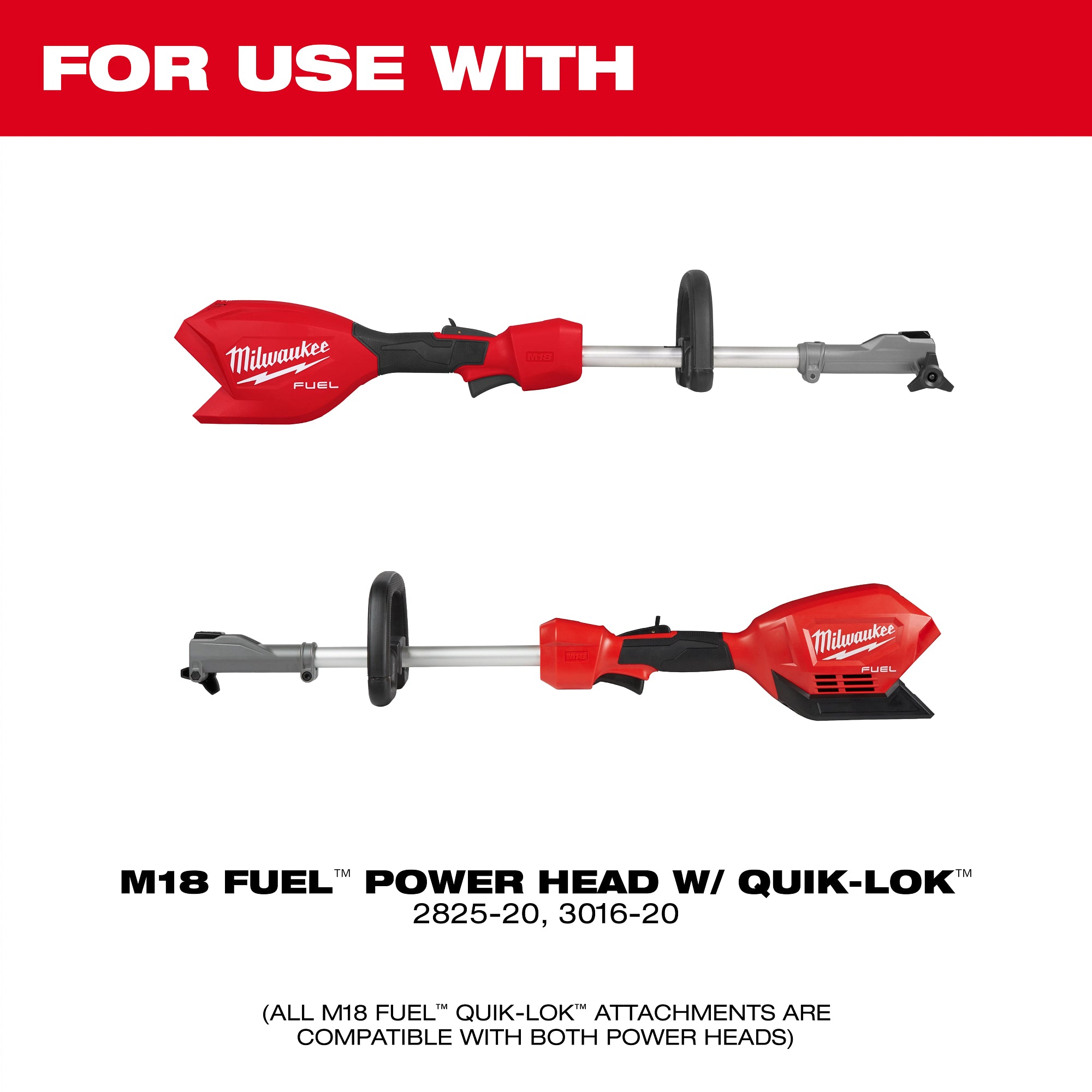 ACCESSOIRE SCIE 10'' À PERCHE QUIK-LOK M18 FUEL