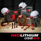 550 LUMEN USB RECHARGEABLE MAGNETIC LIGHT