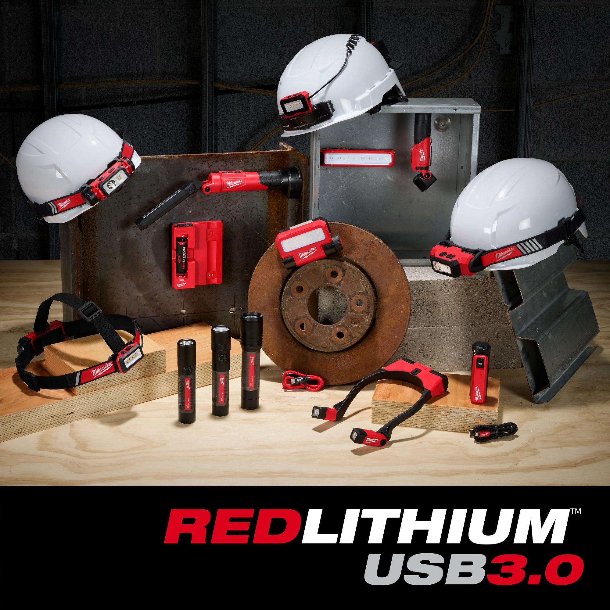 550 LUMEN USB RECHARGEABLE MAGNETIC LIGHT