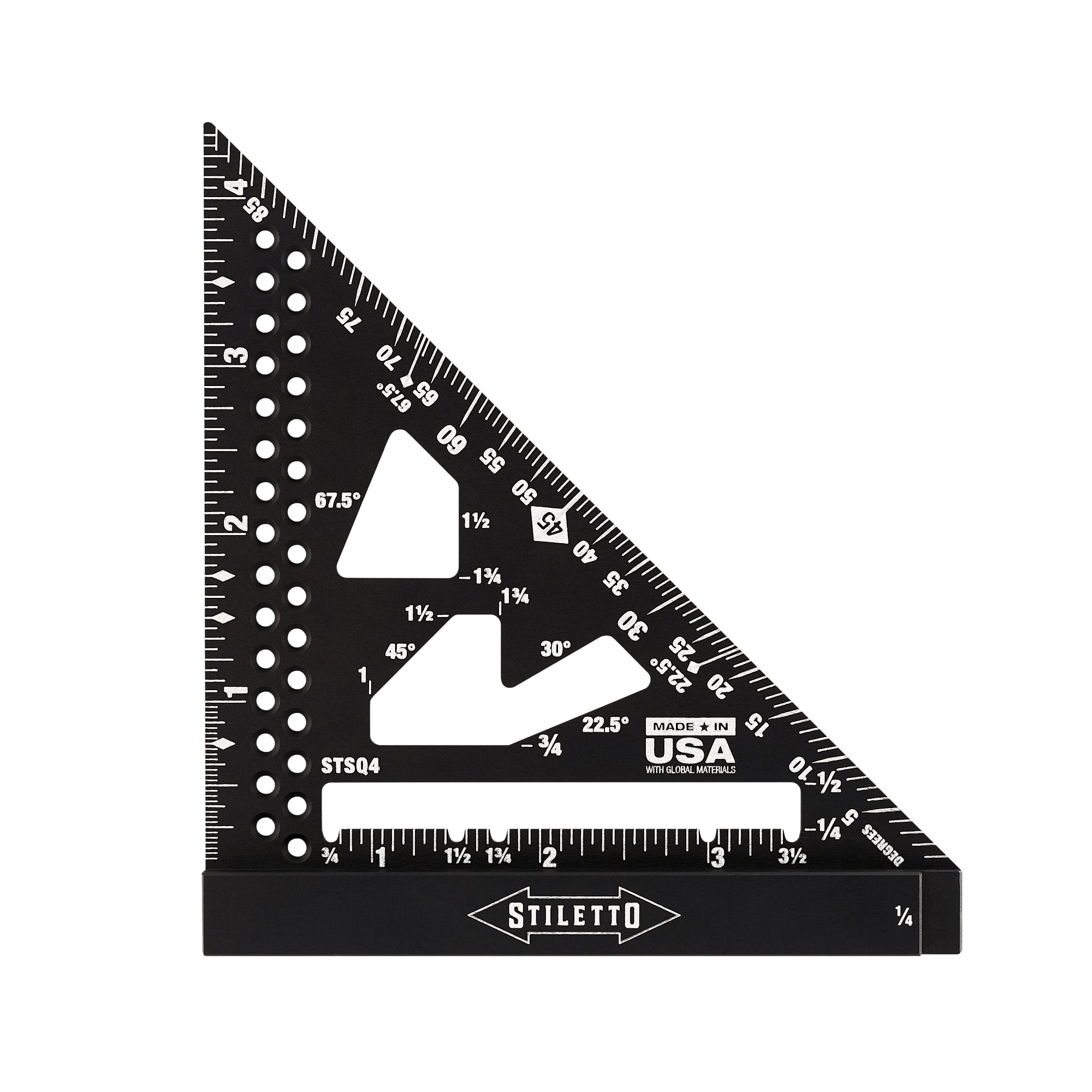 ÉQUERRE DE CHARPENTIER 4-1/2''
