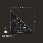 CARPENTER'S SQUARE 4-1/2''